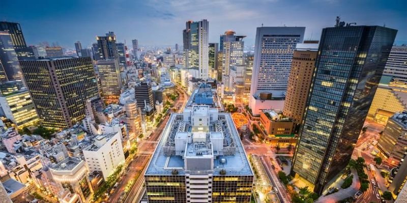 KLM Airlines Osaka Office in Japan