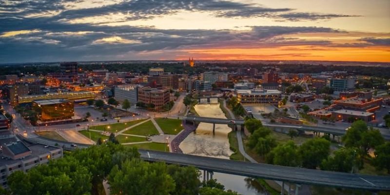 Frontier Airlines Sioux Falls Office in USA