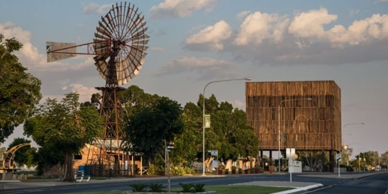Qantas Airways Barcaldine Office in Australia