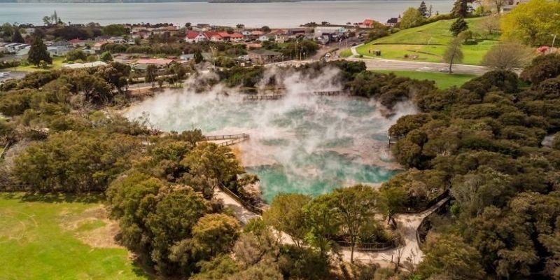 Qantas Airways Rotorua Office in New Zealand